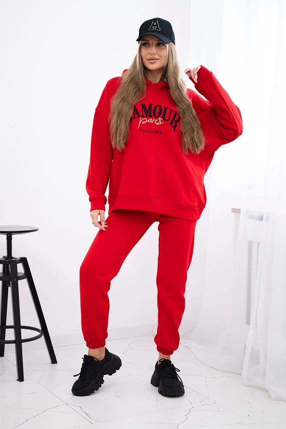 Insulated set L'Amour red