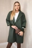 Coat with long welt on the sleeve khaki