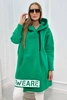 Warm-up Sweatshirt mit Reißverschluss grün