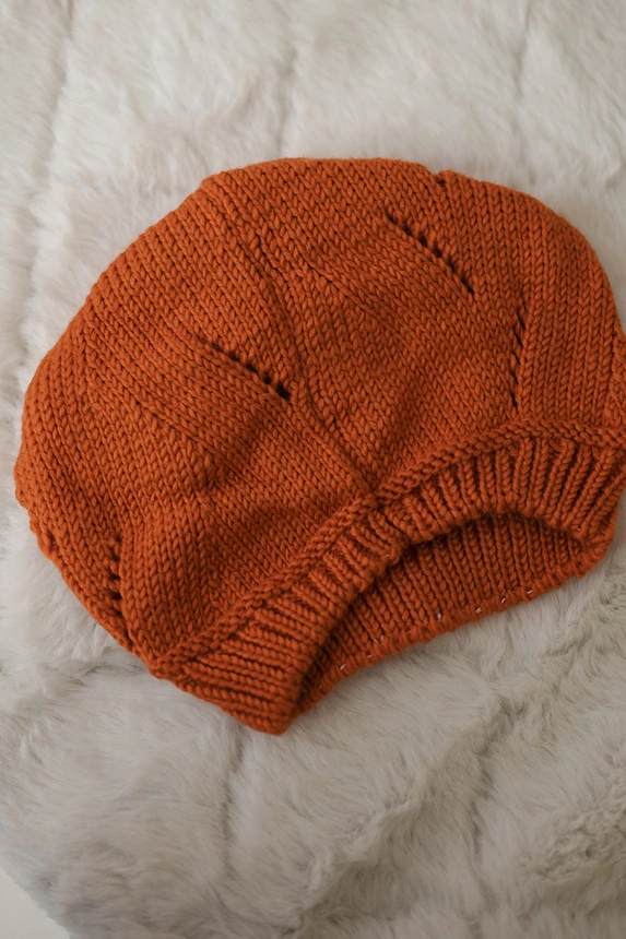 Dámská čepice Ingrid K371 oranžová