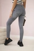 Graphite denim pants