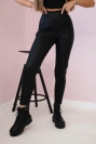 Leggings with an animal motif black