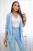Elegant set of jackets and trousers blue