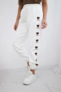 Amour Baumwollhose ecru
