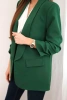 Blazer mit Aufschlägen elegant grün