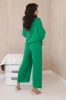 Set of blouses with pants green
