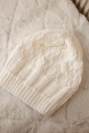 Cap with fleece Marta K231 white