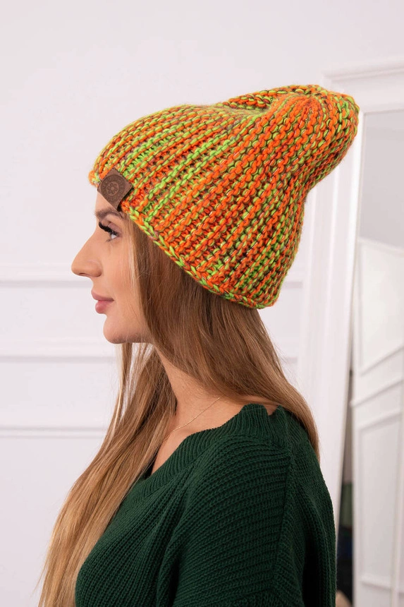 Zoja vilnonė kepurė K306 green neon