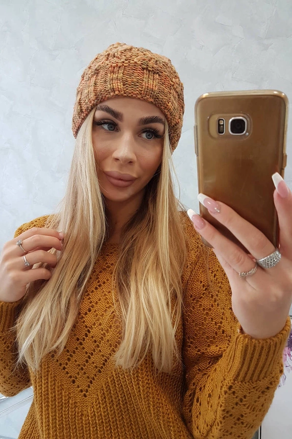 Dámská čepice Eliza K205 hnědá