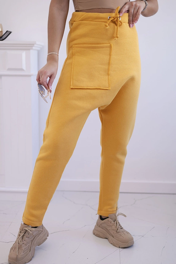 Set with pants Baggy mustard