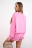 Bluse + Shorts Set hellrosa