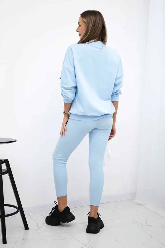 California Baumwollset blau