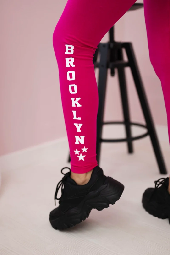 Brooklyn Leggings Hose fuchsia