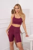 Sport-Set Top + Leggings fuchsia