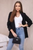 Jacke mit Revers elegant schwarz