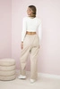 Punto Milano Winter Wide-leg Pants beige