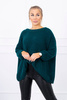 Sweter szeroki oversize morski