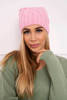 Шляпа с флисом Iwona K221 розовый